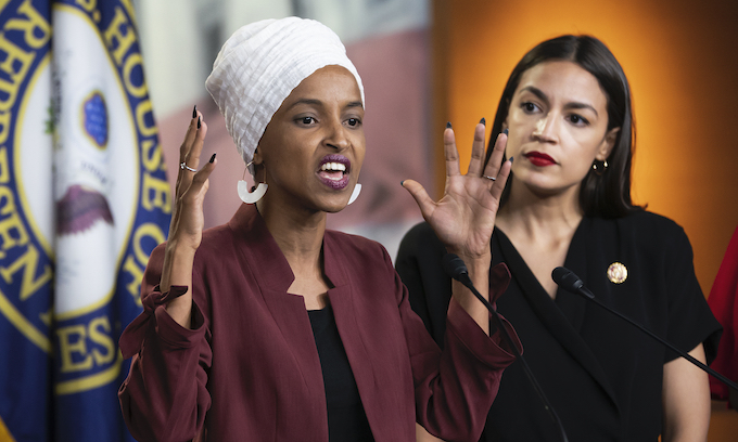 Socialists stick together as Omar and Ocasio-Cortez endorse Sanders ...