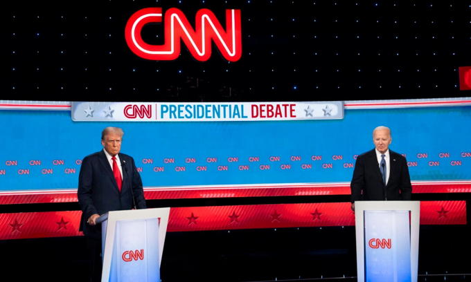 Biden, Trump spar over inflation, border, more in first presidential debate
